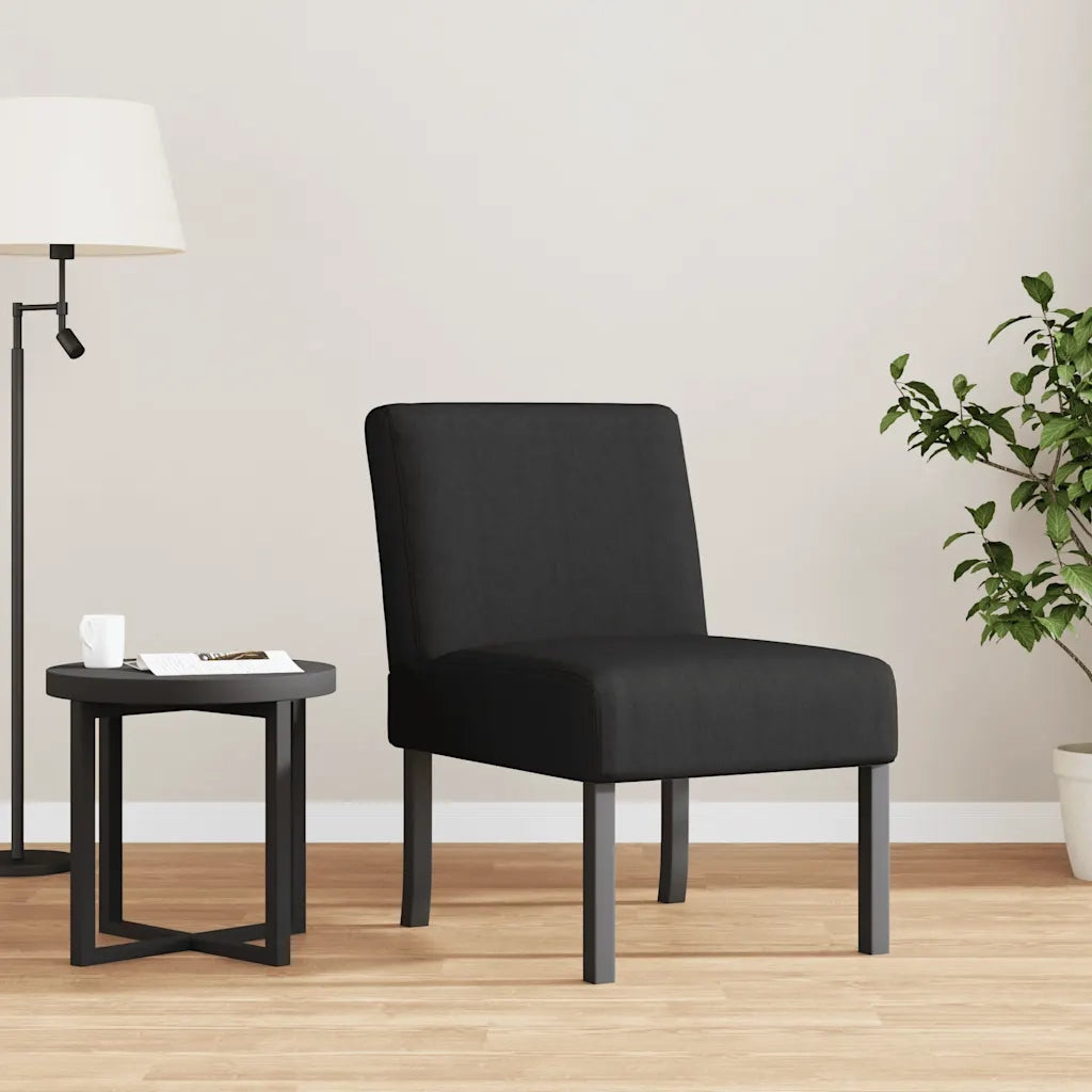 Sedia Pantofola in Tessuto Nero 352459