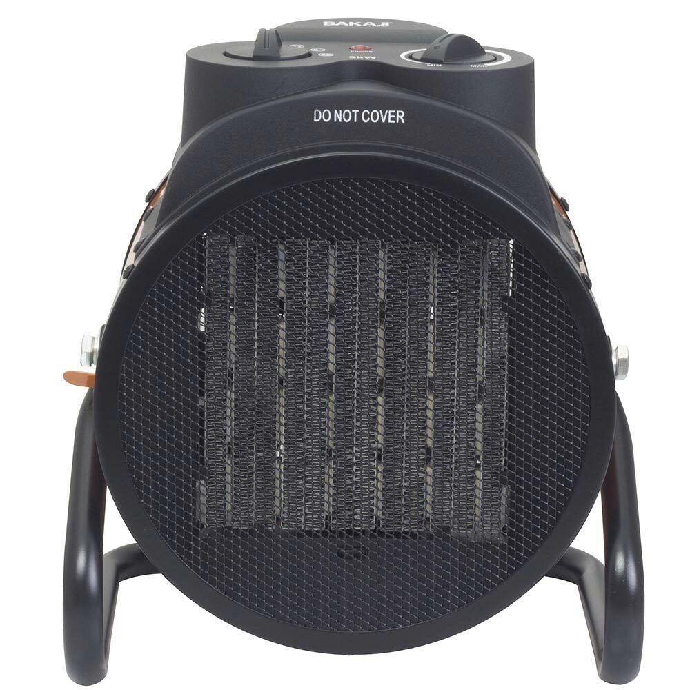 Stufa Elettrica Industriale Elementi Ceramica Termoventilatore Soffiante 3000W