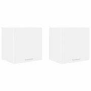 Armadio pensile | Mobile da Cucina 2 pz Bianco 40 x 31 x 40 cm Legno multistrato