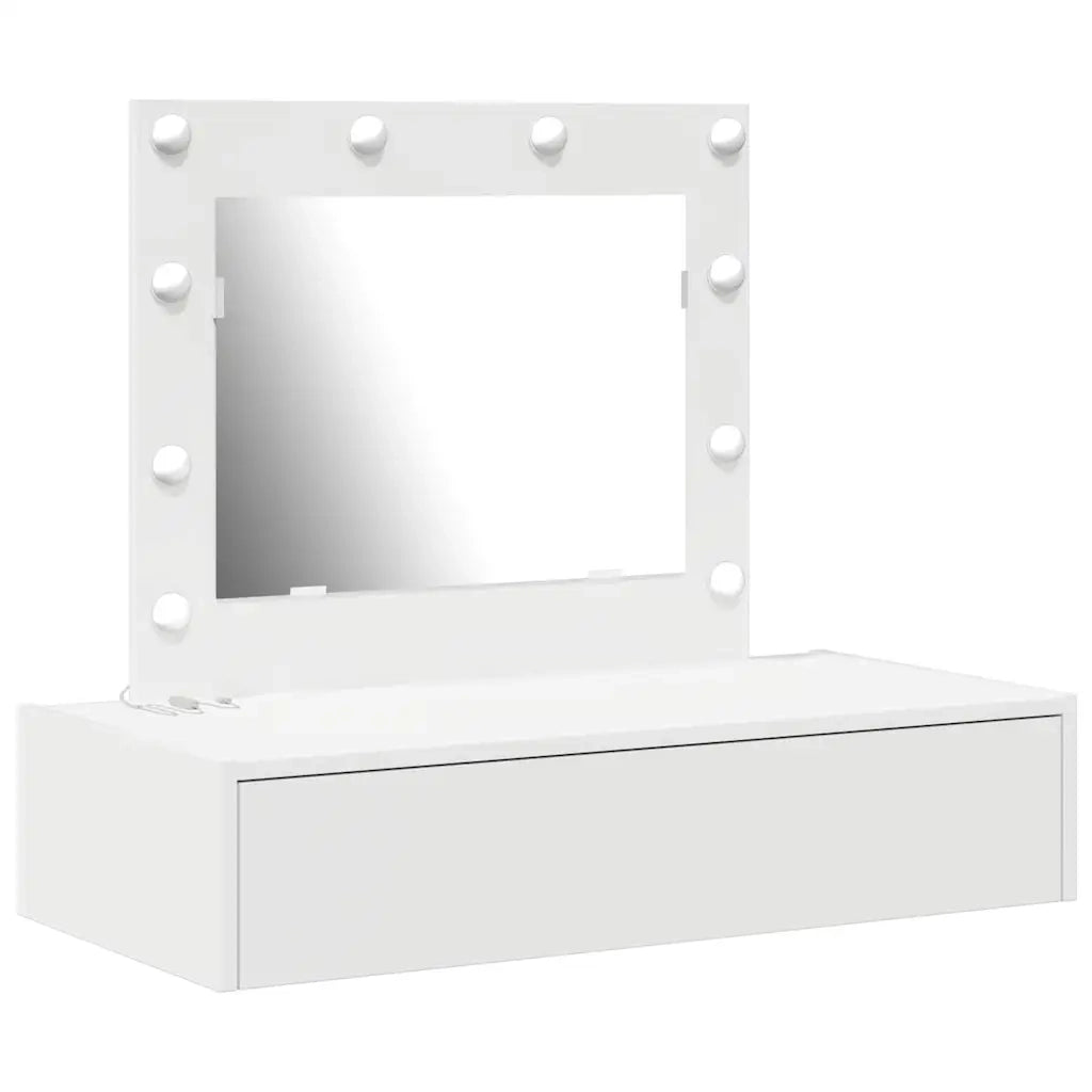 Toeletta | Tavolo da Trucco Bianco 83 x 40 x 70 cm Legno multistrato
