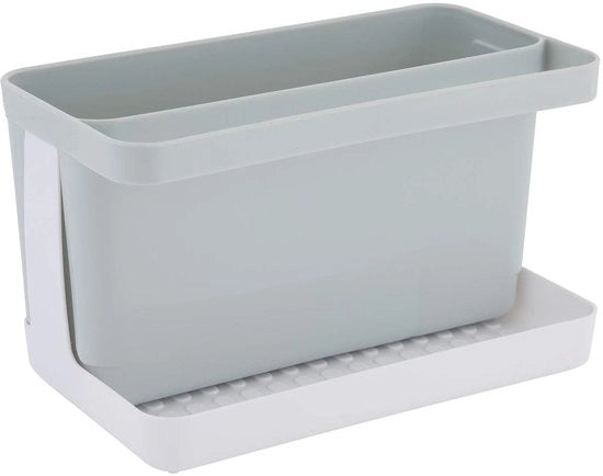 Organizzatore di Caddy con chiusura a vite - Opificio per cucina - Organizzatore per lavandino - Plastica - 20 x 12 x 11 cm - Design eterno - Opificio per cucina