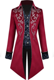 Costume Steampunk per Adulto - Taglia L - Rosso - Kit di Costume per Festa - Costume da Halloween - Kit di Festa - Abbigliamento da Festa - Festa - Costume da Carnevale per Uomo