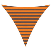 Vela Parasole | Telo Ombra | Vela da ombra solare Arancione e Marrone 2 x 2 x 2 m