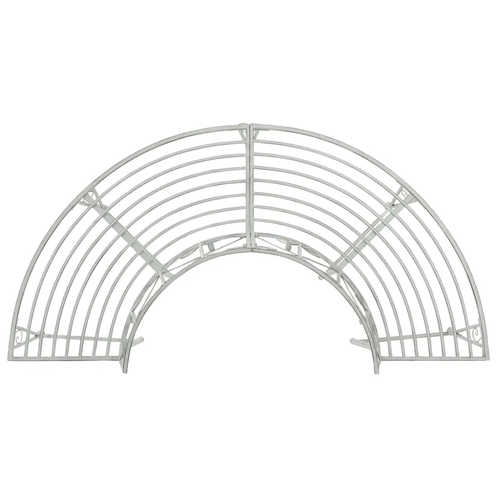 Panchina per Alberi 4-Numero di posti 160 x 80 x 89 cm Acciaio 42029504