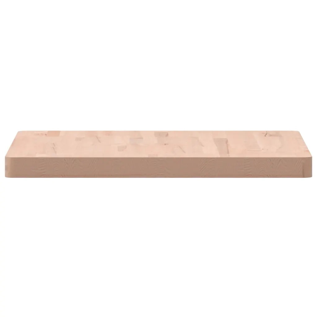 Piano per Tavolo 60x60x4 cm Quadrato Legno Massello di Faggio 355962