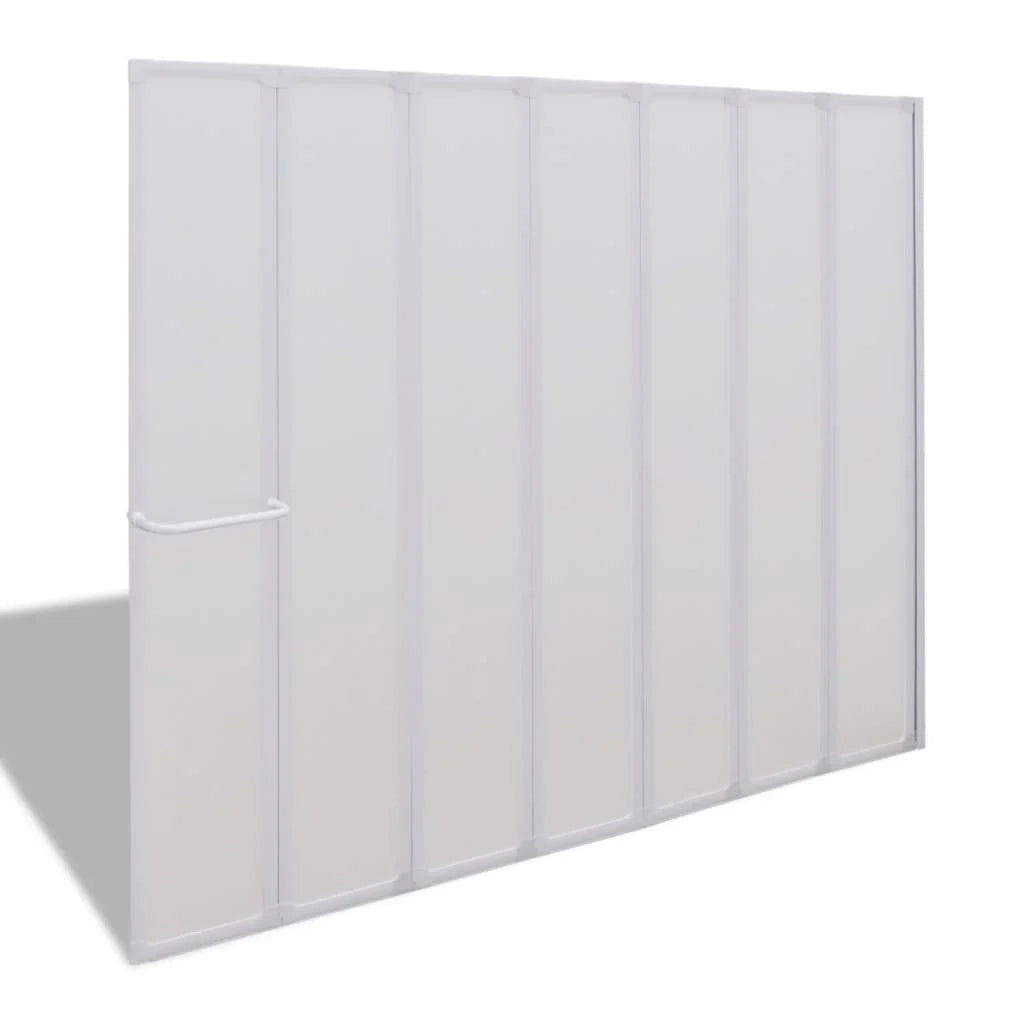 Parete vasca a 7 pannelli con portasciugamani 140 x 168 cm 02_0003748