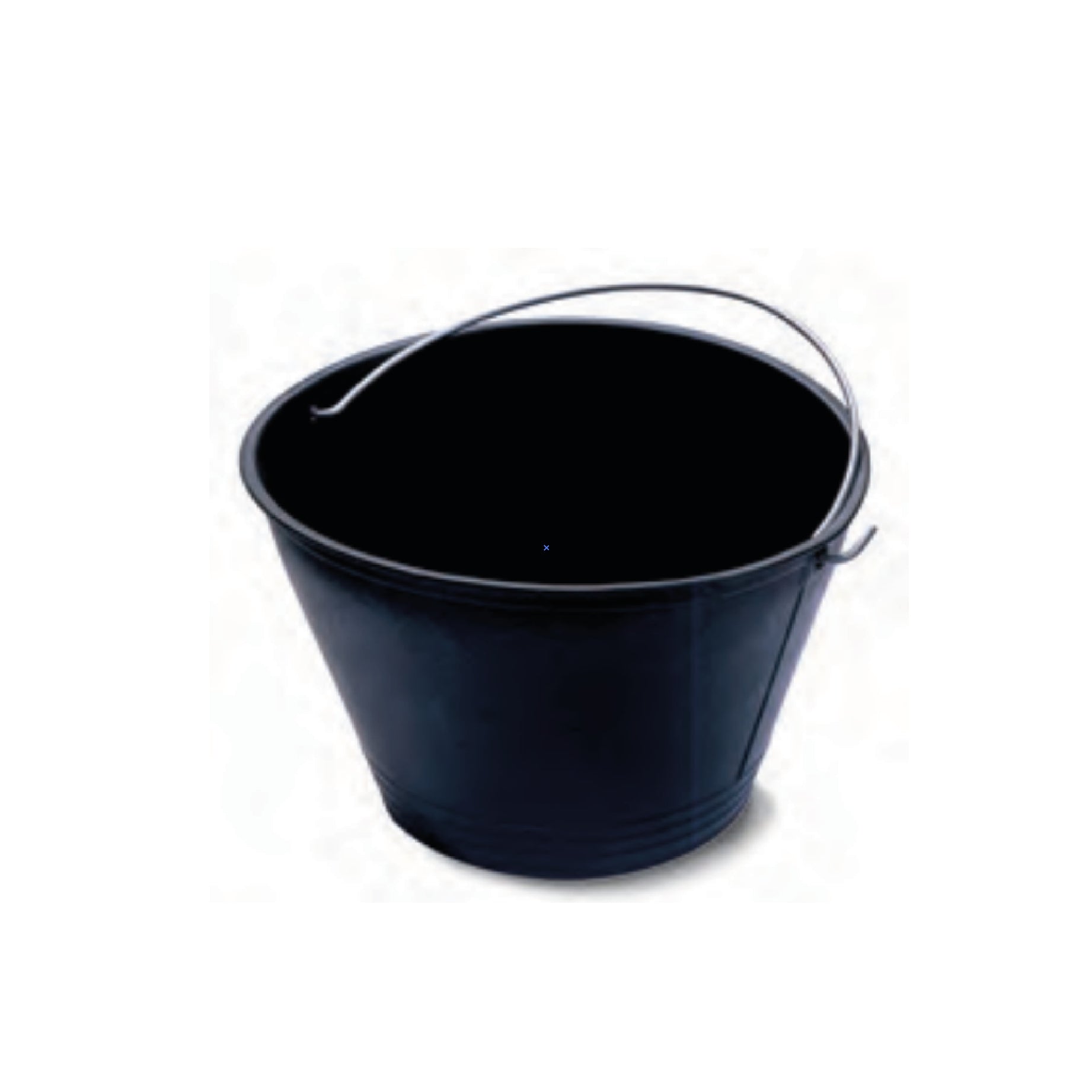 SECCHIO IN PLASTICA NERO