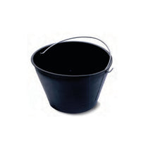 SECCHIO IN PLASTICA NERO