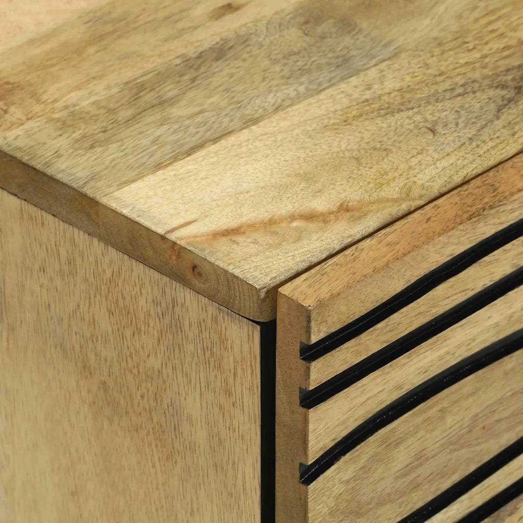 Comodino | Armadio da Notte | Mobiletto da notte Naturale 50 x 33 x 60 cm Legno ingegnerizzato