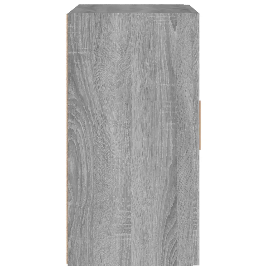 Armadietto a Muro | Mobile Pensile Grigio Sonoma 60x30x60 cm Legno Multistrato