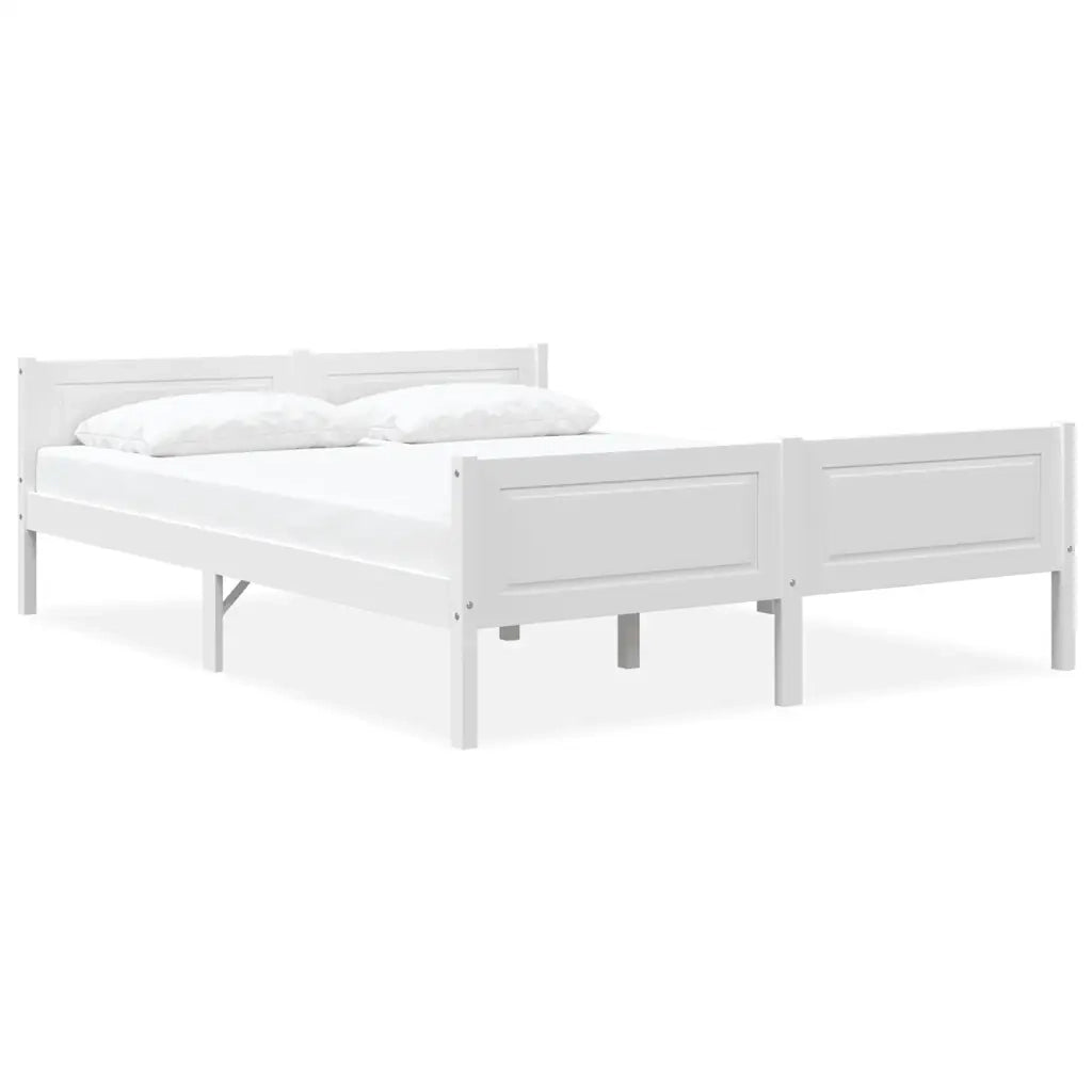 Giroletto Bianco in Legno Massello di Pino 140x200 cm cod mxl 59226