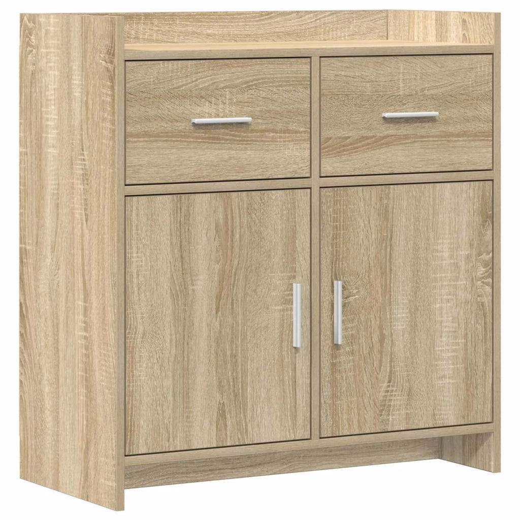 Credenza Rovere Sonoma 75 x 36 x 80 cm Legno ingegnerizzato 8011117