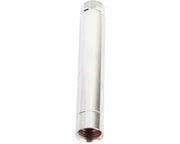Estensione per doccia G1/2 a forma rotonda da 10 cm - Acciaio inossidabile - Finestra in alluminio - Comodo da utilizzare - Duraturo e robusto - Estensione per doccia