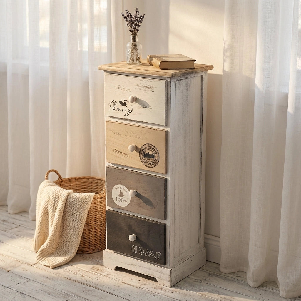 Cassettiera mobiletto per bagno camera - ICARUS
