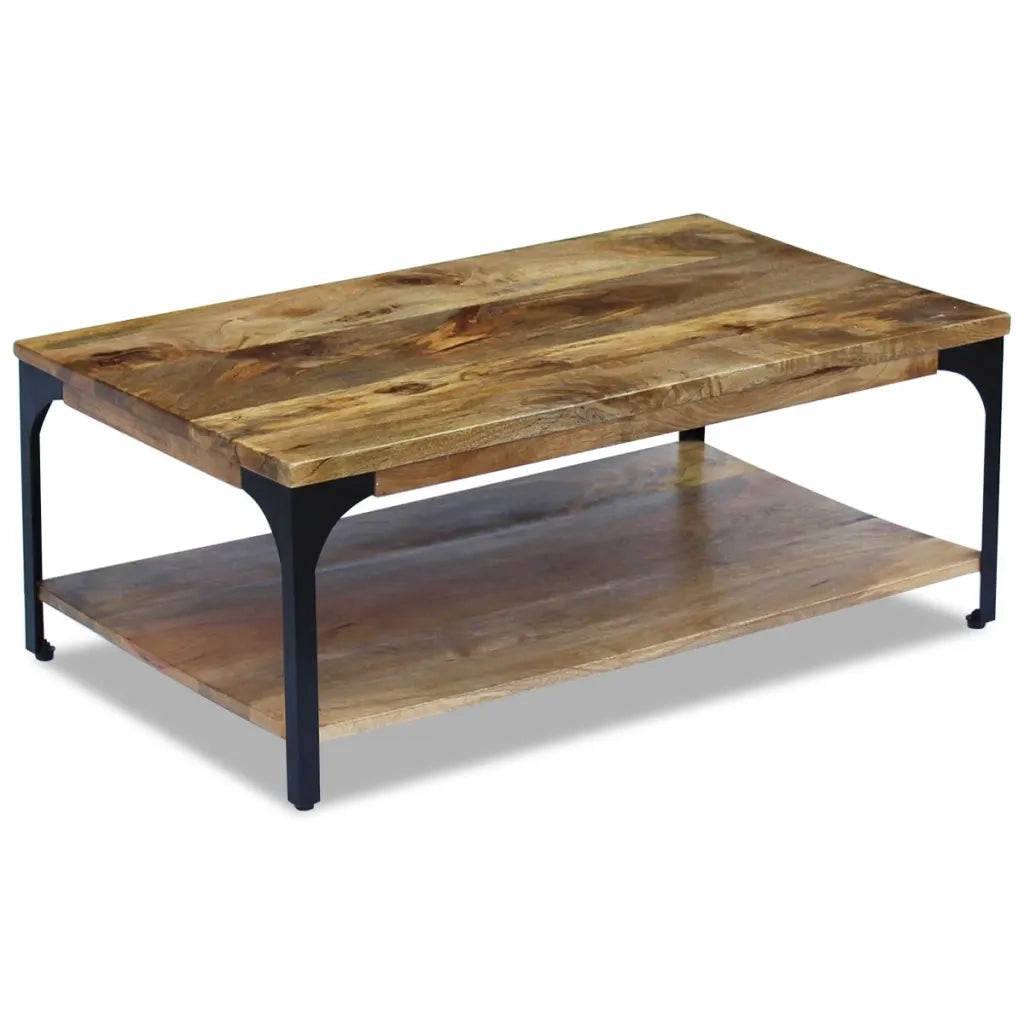 Tavolino da CaffÃ¨ in Legno di Mango 100x60x38 cm cod mxl 17813