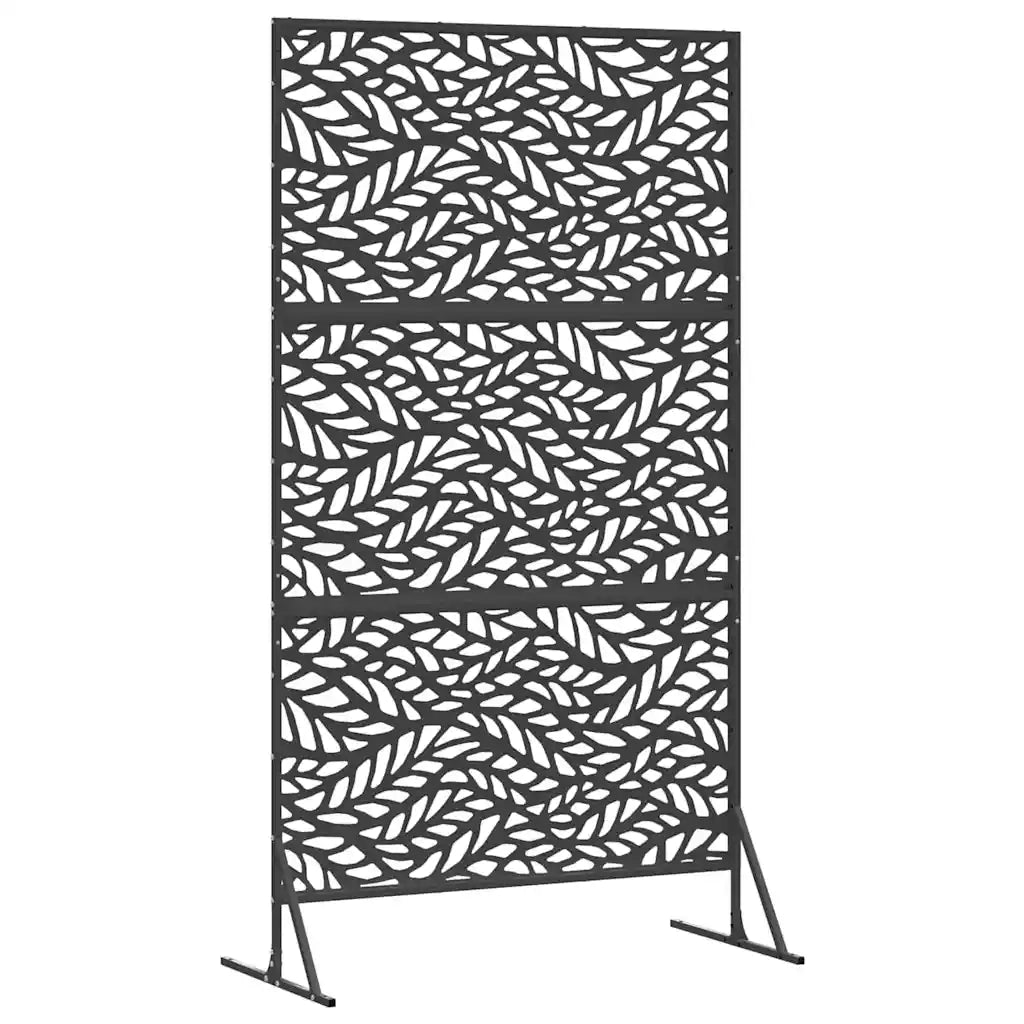 Schermo per Privacy Nero 100 x 50 x 180 cm Acciaio CFW6670731