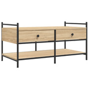 Tavolino da salotto | Tavolino da caff¨¨ | Tavolino da Soggiorno Rovere Sonoma 99x50x50cm Legno Multistrato