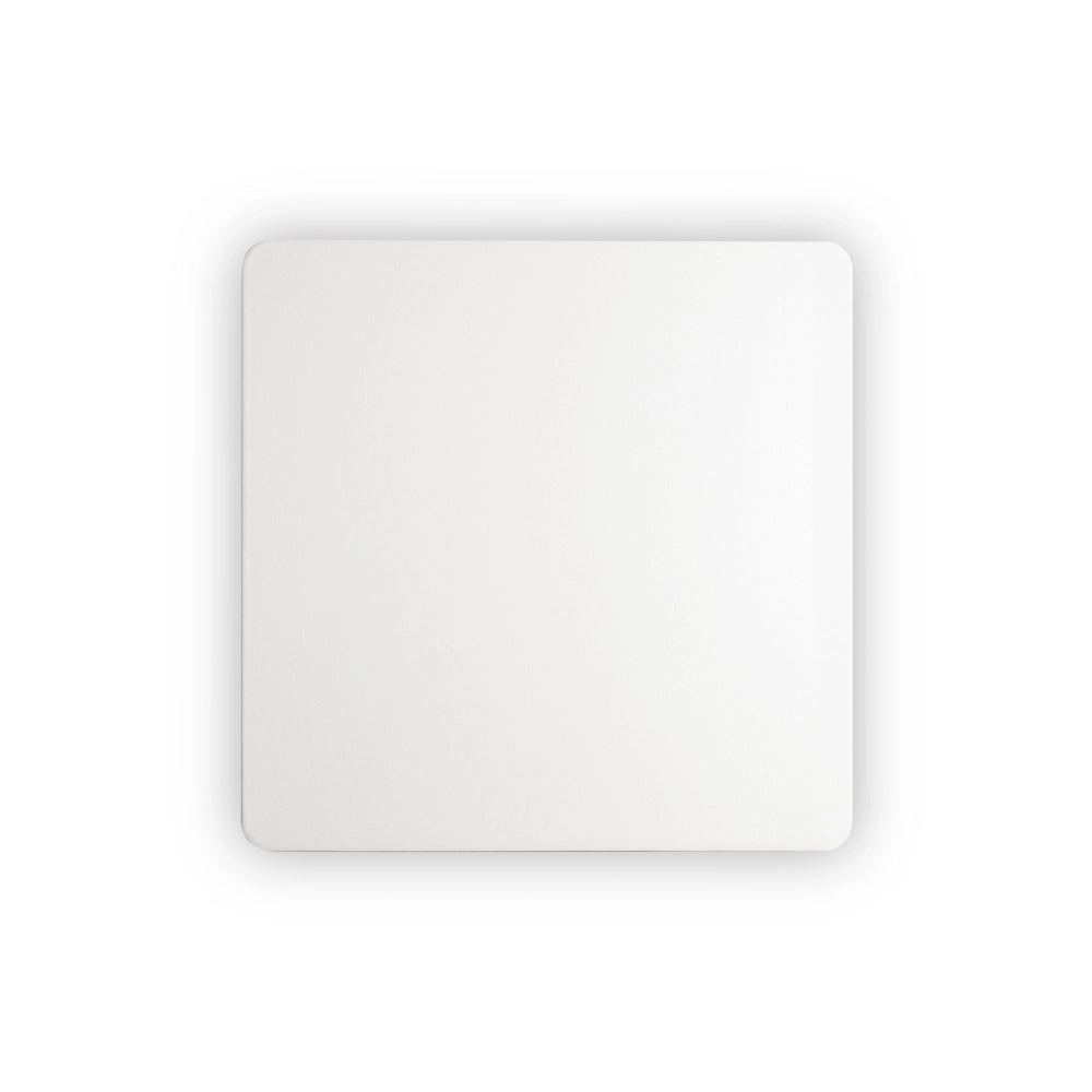 Applique Moderna Cover Alluminio Bianco Led 9,5W 3000K Quadr. D20