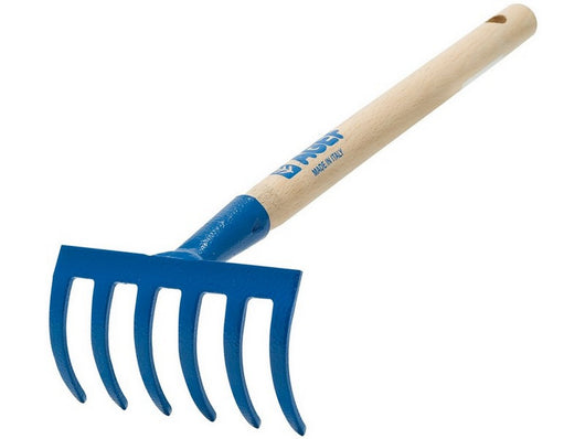 rastrellino per giardino 6 denti curvi cod:ferx.vit49960