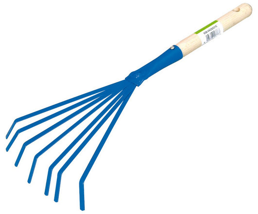 scopetta per giardino con manico 7 denti cod:ferx.vit4485