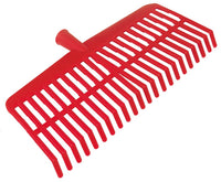 scopa per foglie/nocciole in polipropilene 22 denti cm. 39 cod:ferx.vit22996