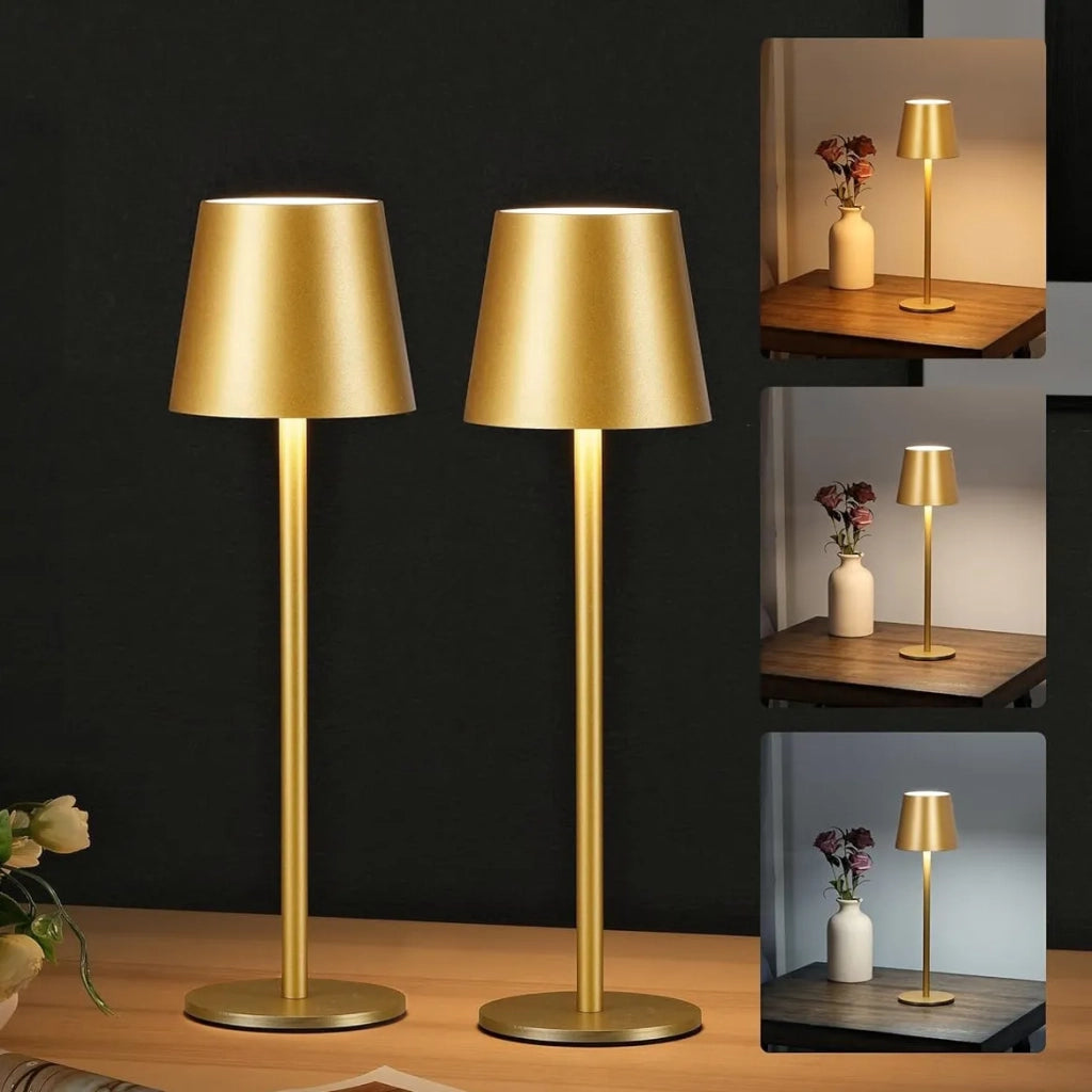 Lampada Da Comodino App1367-t Old Gold