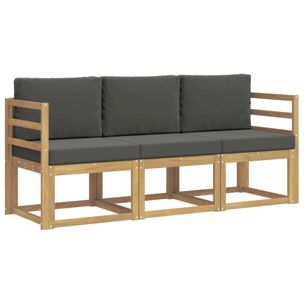Set di divani da esterno 3 pz 3387161