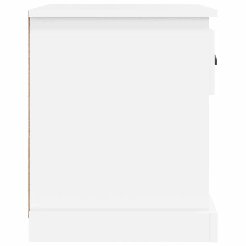 Comodini 2 pz Bianchi 39x39x47,5 cm in Legno Multistrato 816129