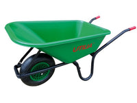 carriola con vasca in plastica col. verde lt. 100 cod:ferx.vit46676