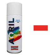 Smalto Spray Acricolor Vernice Acrilica per Metallo Legno Muro Interno Esterno Colore: Arancio
