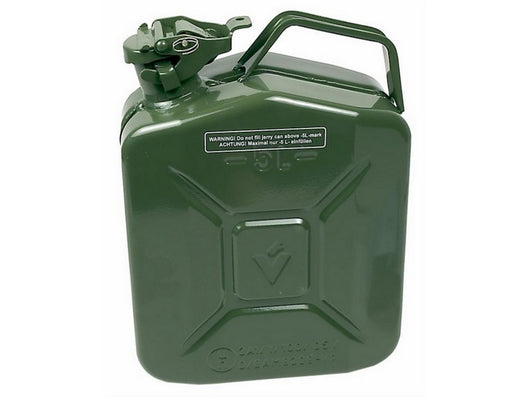 tanica in metallo per carburante lt. 5 cod:ferx.vit31107