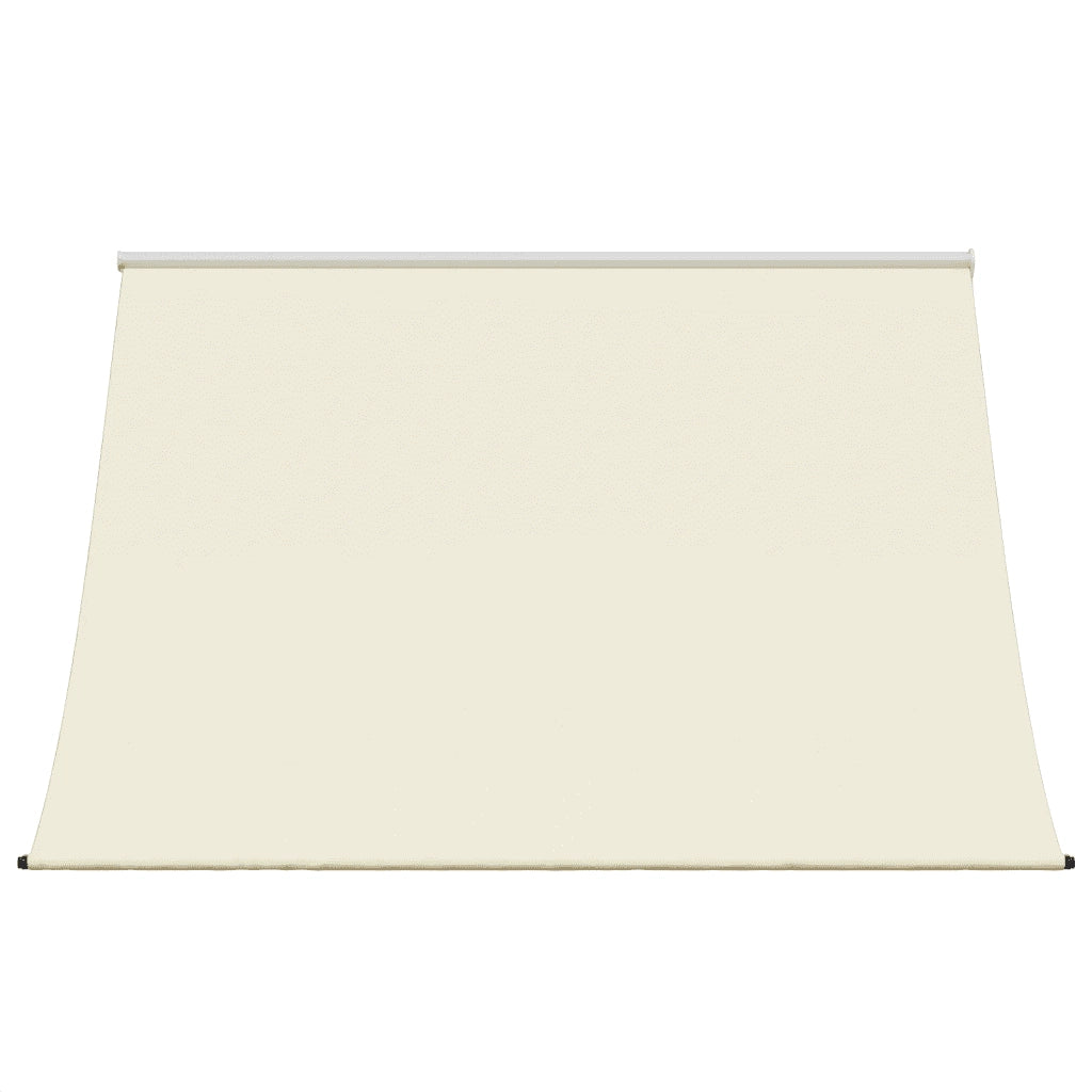 Tenda da Sole Retrattile Crema 200x150 cm in Tessuto e Acciaio