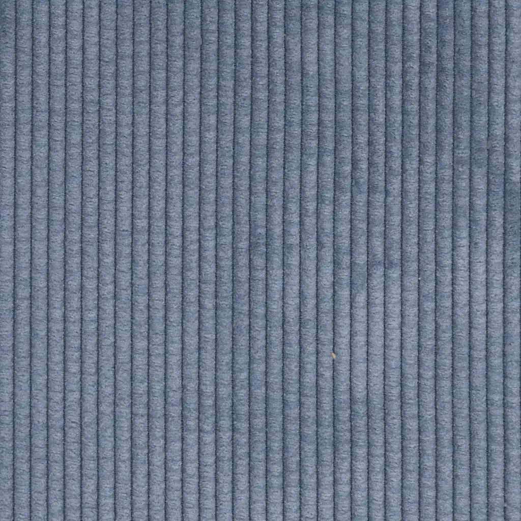 Divano Sedia con Braccioli Blu 54 cm Tessuto di velluto a coste