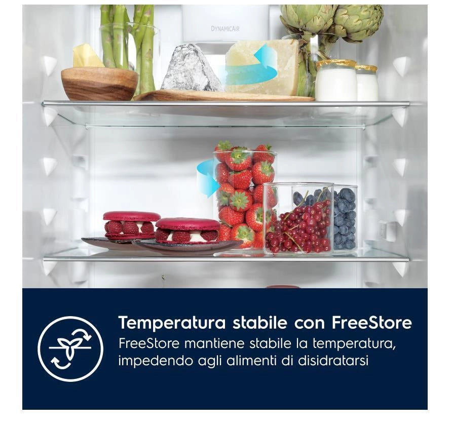 Electrolux FRIGORIFERO COMBINATO TWINTECH TOTAL NO FROST CLASSE E ENG7TE75S