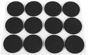 Pads antiscivolo in gomma 12 pezzi - autoadesivi - protezione per pavimenti in legno - gomma TRP resistente - facile da utilizzare