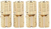 Vitamine per 180° apertura - Angolo aperto - Materiale coperchio - Hingaggi nascosti - 4 pezzi - Adatto per porte di armadi - Utile in uso - Hingaggi