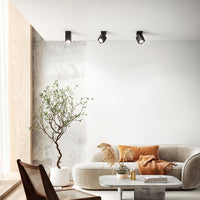 Spot Moderno Connect Alluminio Nero 1 Luce Gu10