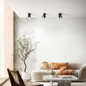 Spot Moderno Connect Alluminio Nero 1 Luce Gu10