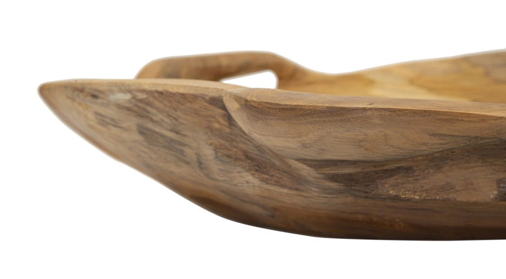 S/TASCHE WAHAN IN TEAK RICICLATO CM  42X36X7 (PEZZI UNICI - NON RIP. IN SERIE)