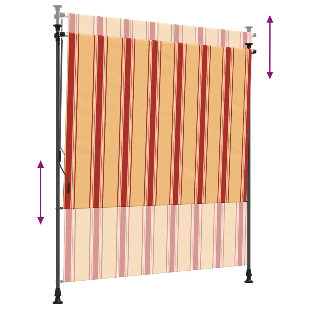 Tenda a Rullo Esterna Multicolore 100 x 270 cm 42037141