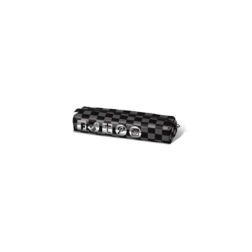 Trade Shop - Astuccio Kookie Ska Gut Bauletto Rettangolare Scuola Ragazzi Ragazze 3 Modelli -