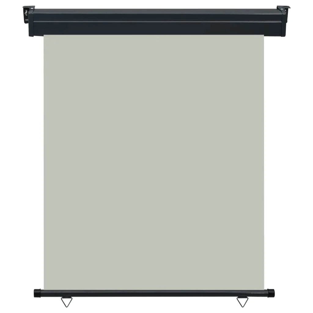 Tenda da sole laterale retrattile/schermo privacy per patio giardino terrazza balcone 140 x 250 cm grigio 02_0007012