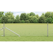 Palo della recinzione Argento 50 x 0,4 m (rete 13 mm) Acciaio