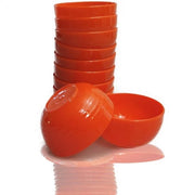 Set di portasalse per nacho design look | Set di portasalse per sushi e salse di soia | Set di portasalse per snacks e stuzzichini | 10 x arancione