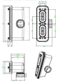 Piatto doccia in pietra SOLIDSTONE alto 2,8 cm con bordo - Bianco - Misura: 90x90 x 2,8h