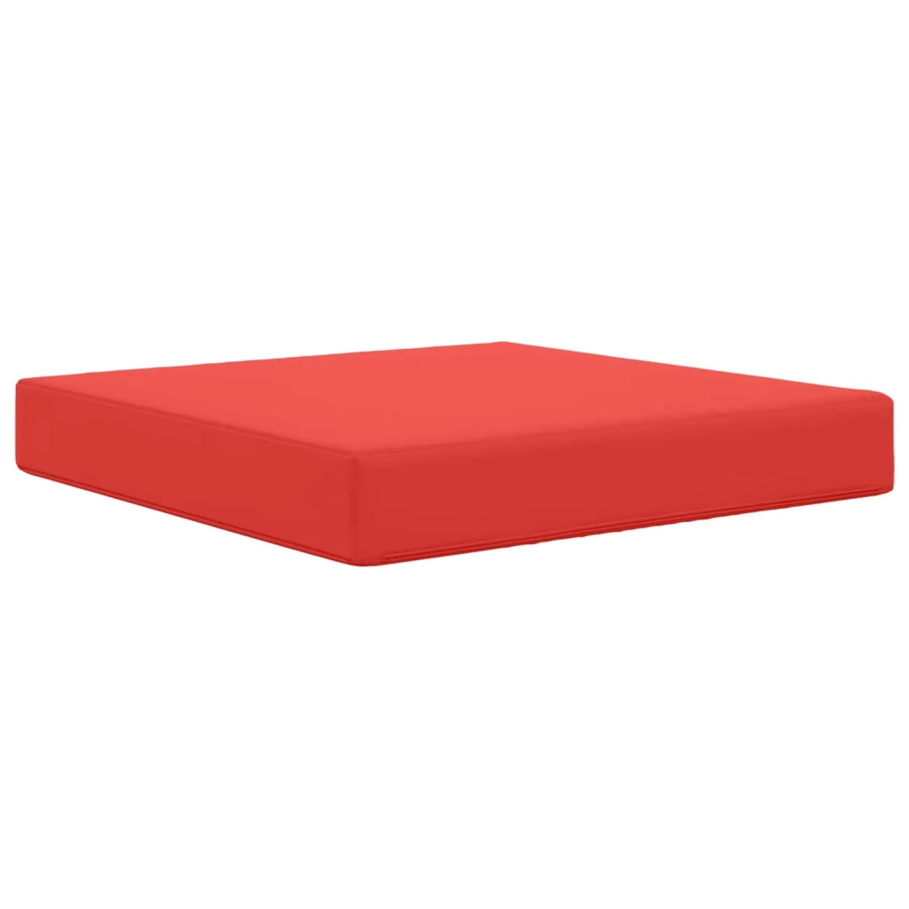 Cuscino per divano da esterno Rosso 60 x 60 x 8 cm Poliestere