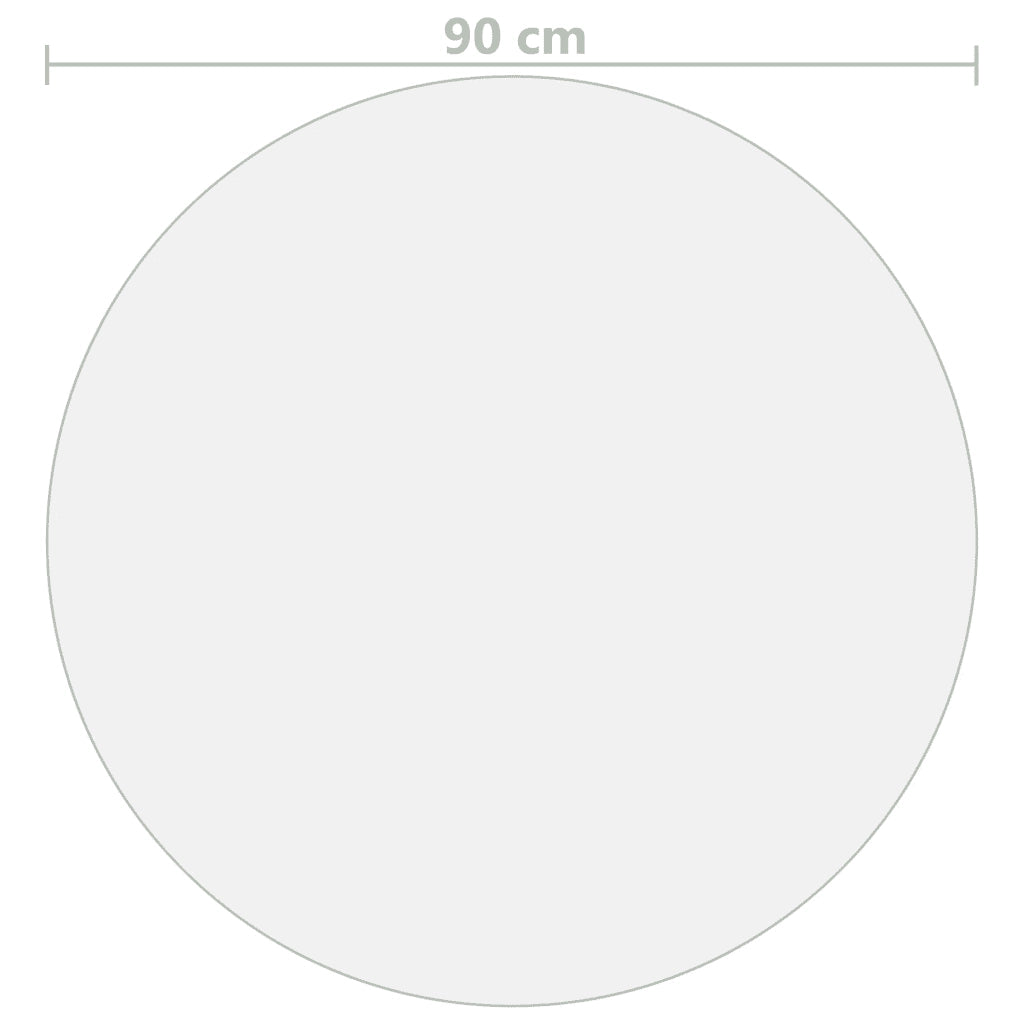 Protezione Tavolo Opaca ? 90 cm 2 mm in PVC CFW1284530