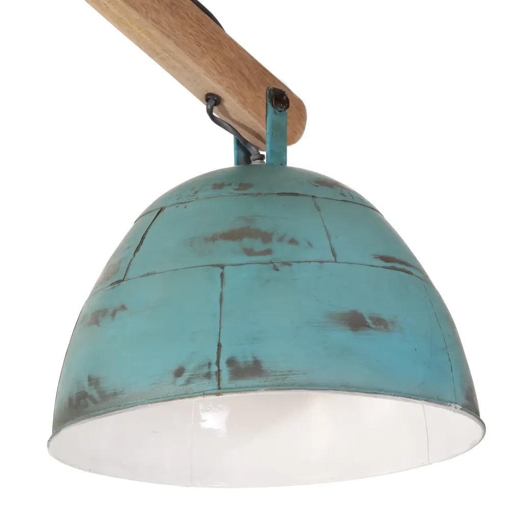 Lampada da Soffitto 25 W Blu Anticato 29x18x85 cm E27 371933