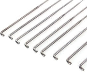 Set di Aghi a Mano Professionale - 9 Pezzi - 3 Dimensioni (Sottile/Medio/Spesso) - Manutenzione/Allevamento - Qualità Professionale - Metallo - Aghi