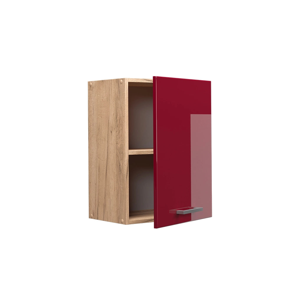 Vicco Pensile da cucina Rosso lucido 45 cm